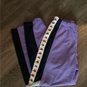 Vintage Kappa Purple Logo Track Pants